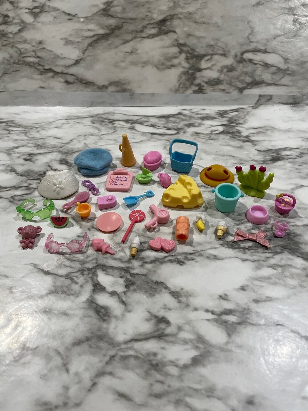 Vintage littlest pet shop accessories